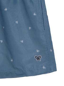 Maillot de bain Silbon Miniraquetas bleu pour homme