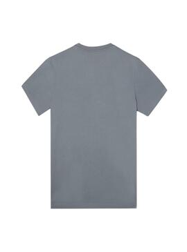 T-shirt Silbon Raqueta gris pour homme