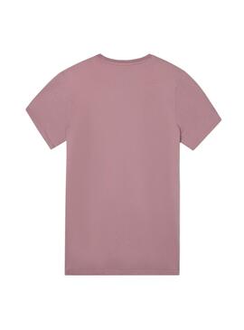 T-shirt Silbon Minilogo rose pour homme