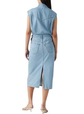 Robe Levis  en denim emblématique  pour femme