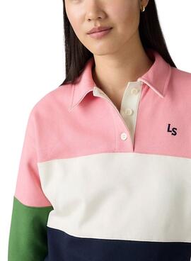 Sweatshirt Levi's Popover multicolore pour femme