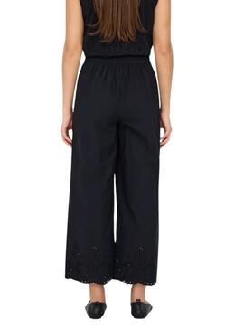 Pantalon Only Roxanne Culotte noir pour femme