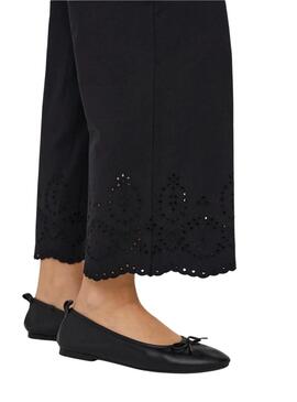 Pantalon Only Roxanne Culotte noir pour femme