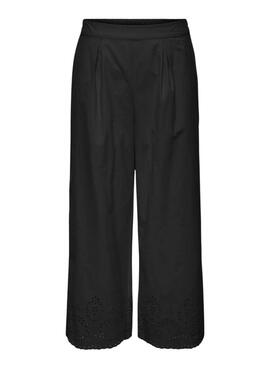 Pantalon Only Roxanne Culotte noir pour femme