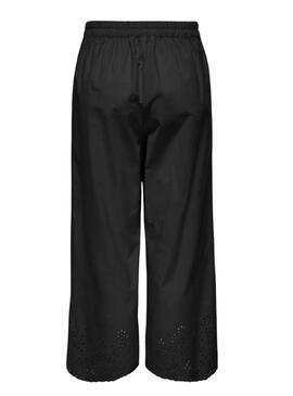 Pantalon Only Roxanne Culotte noir pour femme
