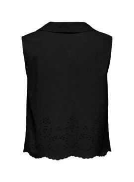 Chemise Only Roxanne Resort noire pour femme