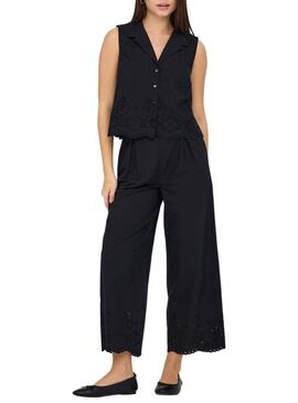 Chemise Only Roxanne Resort noire pour femme
