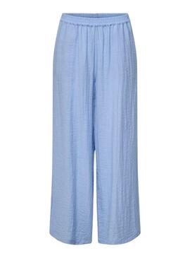  Pantalon Only Tania bleu femme  