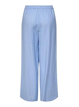  Pantalon Only Tania bleu femme  