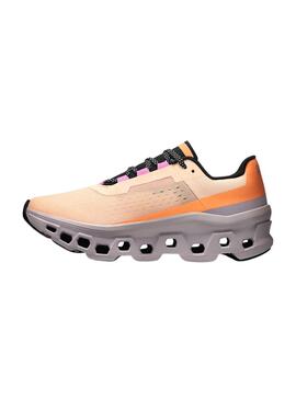  Sneakers On Running Cloudmonster orange pour femme