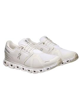  Sneakers  On Cloud 6 blanches pour homme