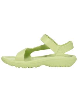 Sandales Teva Hurricane Drift vert lime pour femme