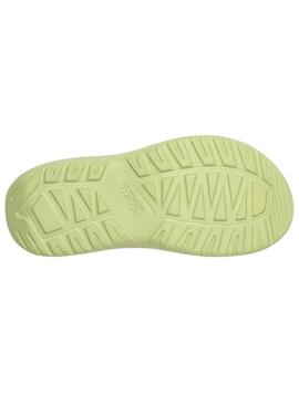 Sandales Teva Hurricane Drift vert lime pour femme