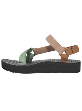 Sandales Teva Midform Universal pastel pour femme.