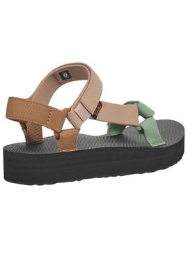 Sandales Teva Midform Universal pastel pour femme.