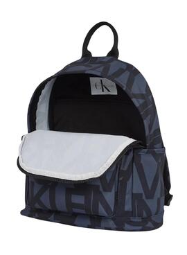 Sac à dos Calvin Klein Jeans Monologue bleu marine pour garçon et fille
