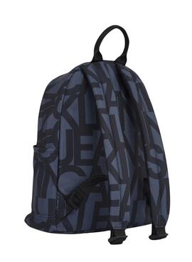 Sac à dos Calvin Klein Jeans Monologue bleu marine pour garçon et fille