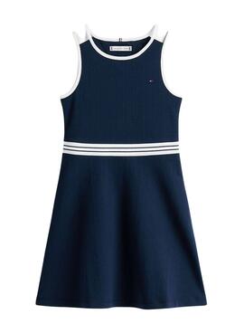 Robe Tommy Hilfiger Skater bleu marine