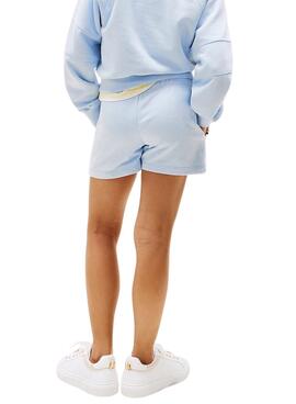 Shorts Tommy Hilfiger Script bleus pour fille