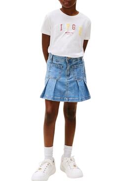 T-shirt Tommy Hilfiger Varstiy blanc pour femme