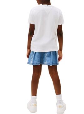 T-shirt Tommy Hilfiger Varstiy blanc pour femme