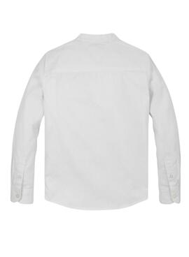 Chemise blanche Tommy Hilfiger Mao pour homme