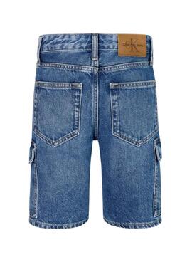Bermudas Calvin Klein Jeans Cargo pour enfant.