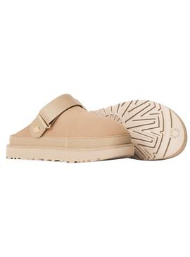 Sabots UGG Goldenstar Villa Clog beige pour femme