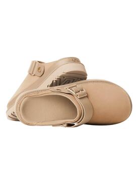 Sabots UGG Goldenstar Villa Clog beige pour femme