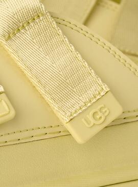Sandales UGG Goldenglow Slide lime pour femmes