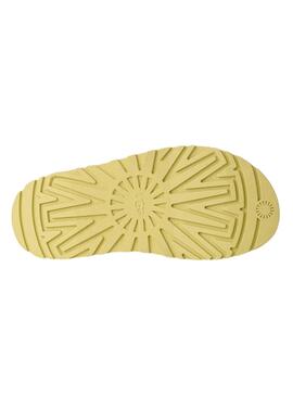 Sandales UGG Goldenglow Slide lime pour femmes