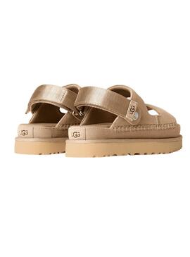 Sandales UGG Goldenstar beige pour femme