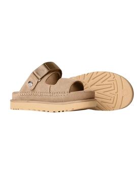 Sandales UGG Goldenstar beige pour femme