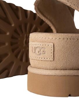 Sandales UGG Goldenstar Hi beige pour femme