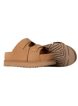 Sandales UGG Goldenstar chameau pour femmes