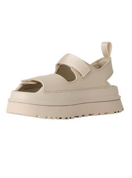 Sandales UGG Goldenglow beige pour femme