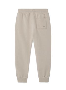 Pantalon sport Mayoral de base beige pour garçon Mayoral