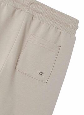 Pantalon sport Mayoral de base beige pour garçon Mayoral