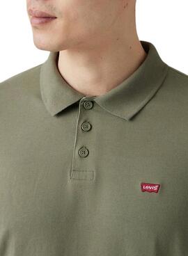 Polo Levis Housemark vert pour homme