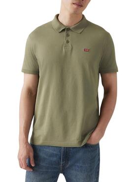 Polo Levis Housemark vert pour homme