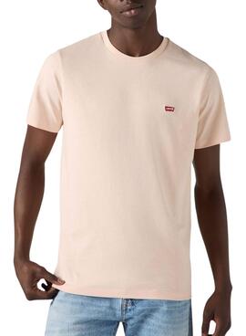 T-shirt Levis Original Housemark rose pour homme