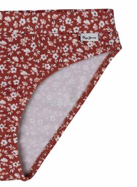 Bikini Pepe Jeans Liberty rouge pour fille