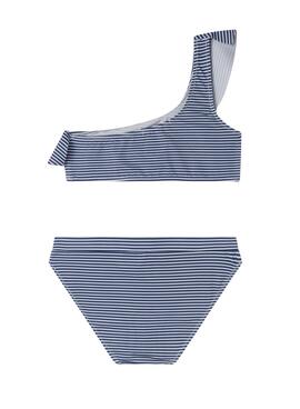 Bikini Pepe Jeans Stripes bleu pour fille