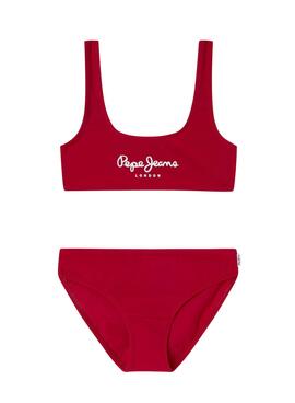 Bikini  Pepe Jeans Logo rouge pour fille