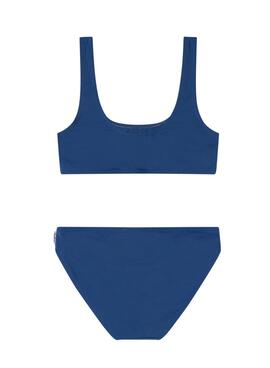 Bikini Pepe Jeans Logo bleu pour fille