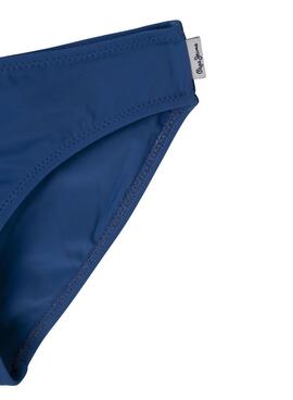 Bikini Pepe Jeans Logo bleu pour fille