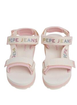 Sandales Pepe Jeans Pool Fresh rose pour fille