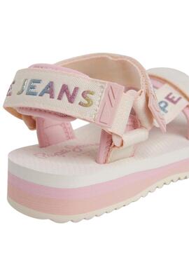 Sandales Pepe Jeans Pool Fresh rose pour fille