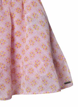 Jupe Pepe Jeans Victoria rose pour fille
