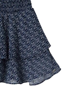 Jupe Pepe Jeans Amelia bleu marine pour fille